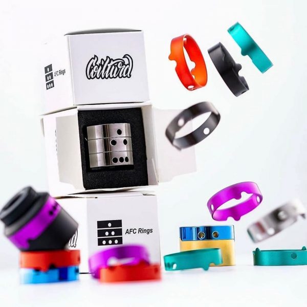 AFC Ring Set For An RDA For Vaping By Coilturd