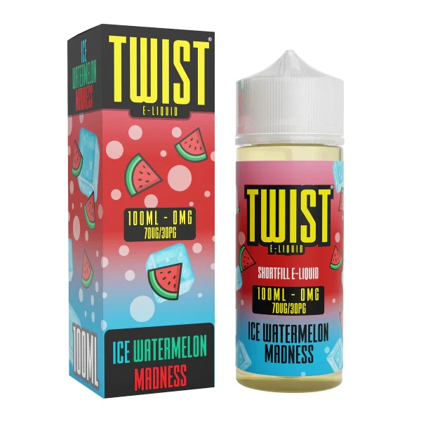 Ice Watermelon Madness 100ml By Twist E-Liquid