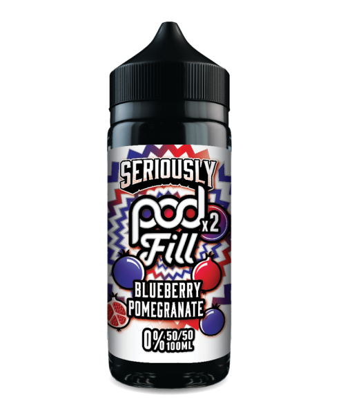 Blueberry Pomegranate 100ml By Seriously Pod Fill 2