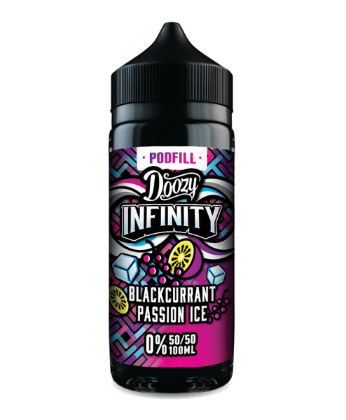 Blackcurrant Passion Ice 100ml By Doozy Infinity