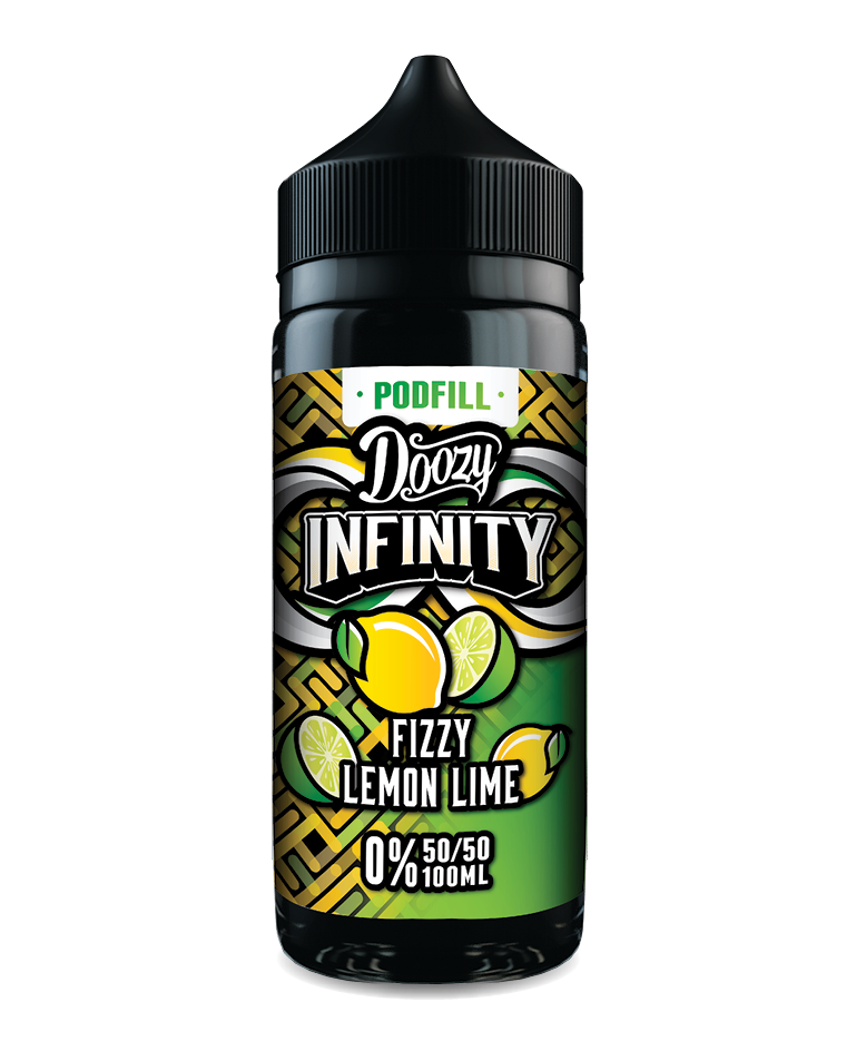 Fizzy Lemon Lime 100ml By Doozy Infinity