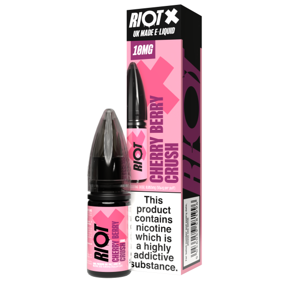 Cherry Berry Crush Riot X Nic Salt